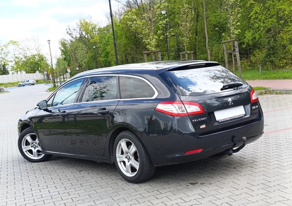 Peugeot 508 cena 24999 przebieg: 269999, rok produkcji 2011 z Płock małe 211